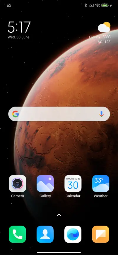 Screen Layout 4x5 THEME for Xiaomi MIUI HyperOS