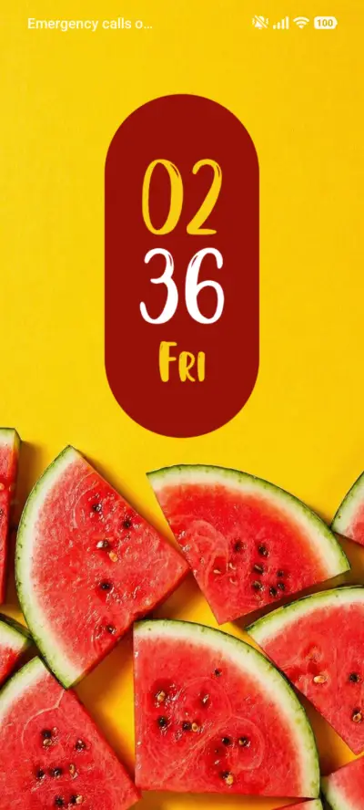 Juicy Watermelon THEME for Xiaomi MIUI HyperOS