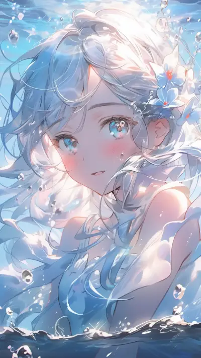 Girl's sea travel-Desity