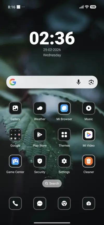 Rainy Leaves - Screenshot 2