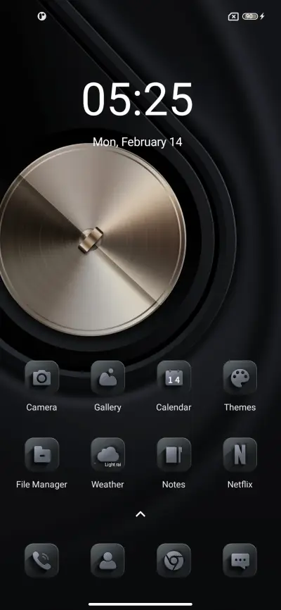 Black gold metal - Screenshot 2