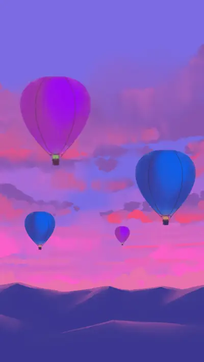 Romantic balloon - Screenshot 1