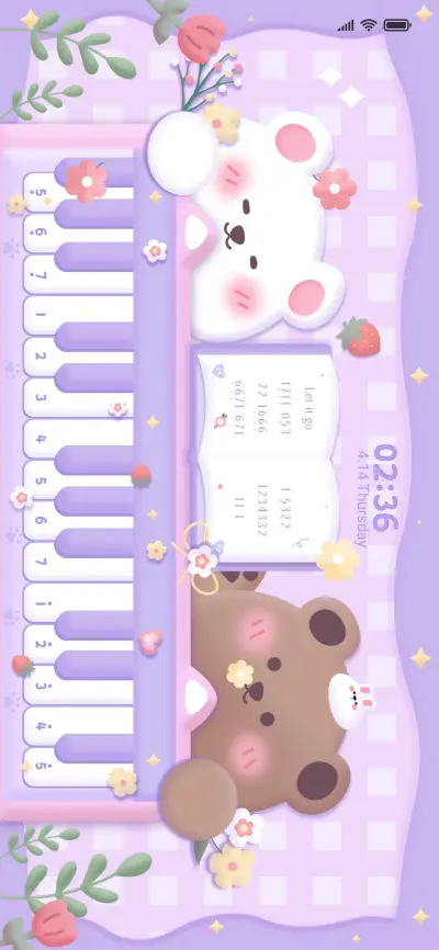 Play Bear piano - Screenshot 2