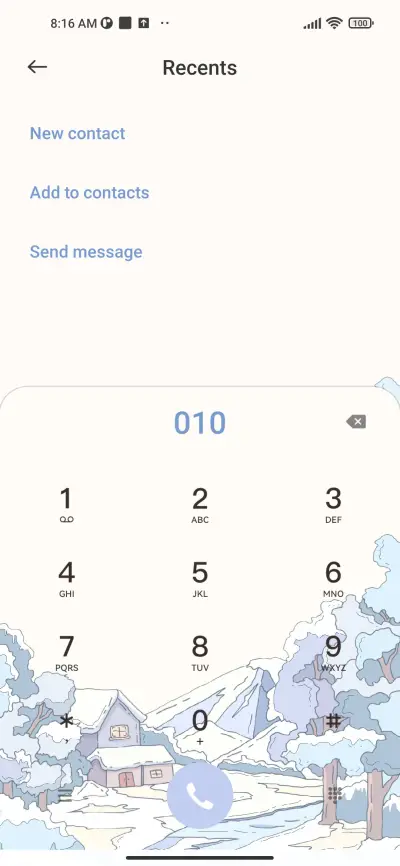 Winter widget - Screenshot 6
