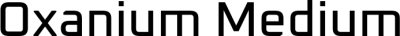 Oxanium Medium FONT for Xiaomi MIUI HyperOS