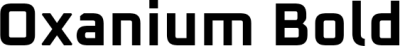Oxanium Bold FONT for Xiaomi MIUI HyperOS
