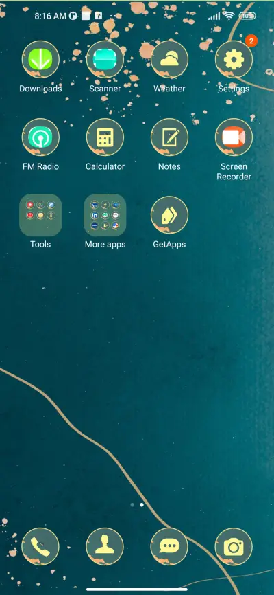 minimal blue - Screenshot 3
