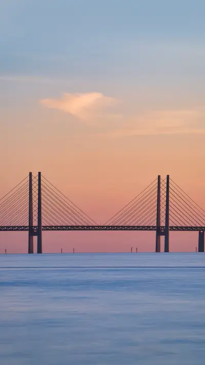 Bridge between Sweden and Denmark