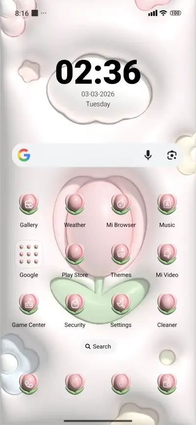 cute simple tulip - Screenshot 2