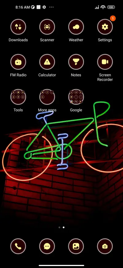 Neon Bicycle - Screenshot 3