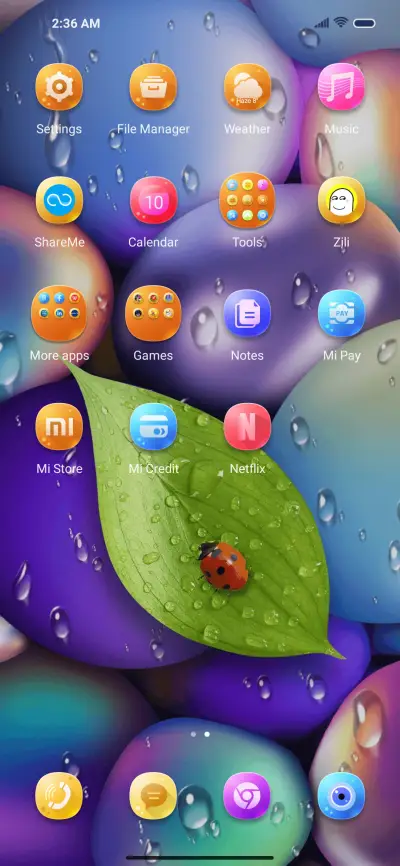 Neon pebbles - Screenshot 3