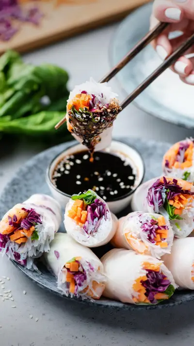 Vietnamese do spring rolls 41