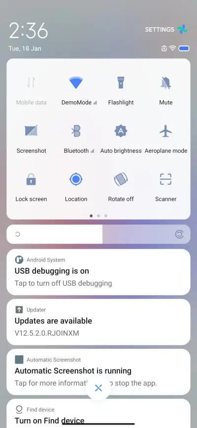 Light gradient v12 - Screenshot 5