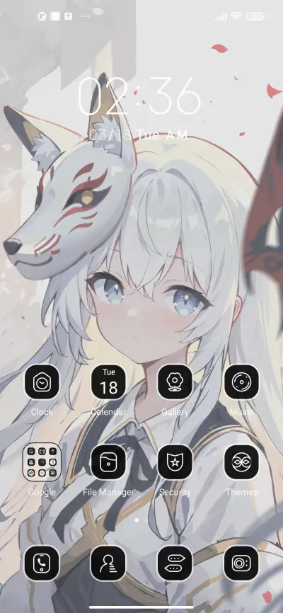 Fox Mask girl - Screenshot 3