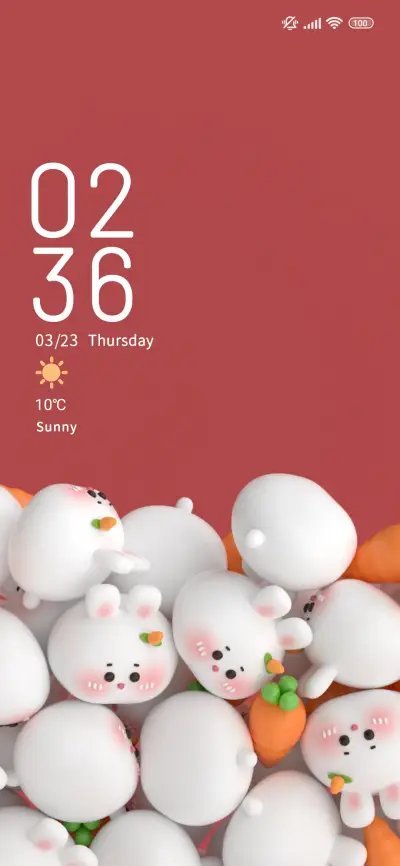 3D Rabbits Drop - Screenshot 2