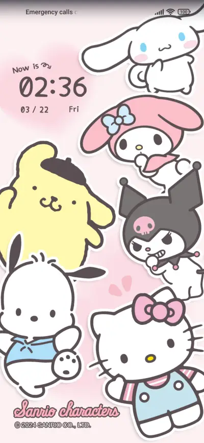 Sanrio stickers