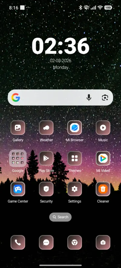 Starry sky - Screenshot 2