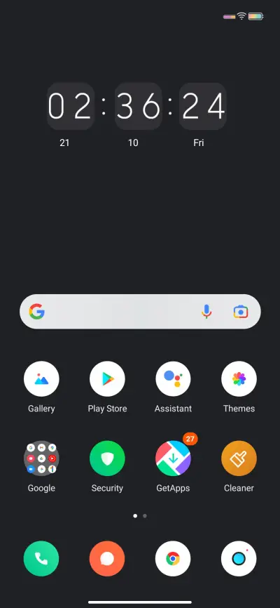 Black UI - Screenshot 2