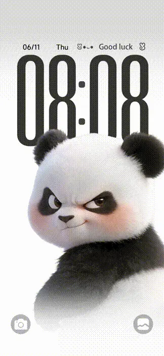 Animated Panda THEME for Xiaomi MIUI HyperOS