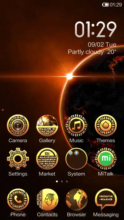 Golden world - Screenshot 2