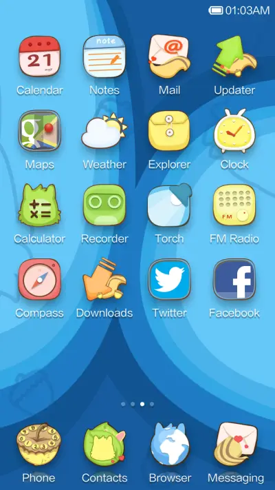 UC Browser Theme - Screenshot 3